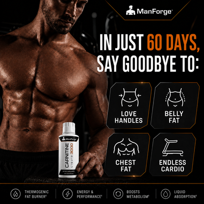 ManForge Liquid L-Carnitine 3000MG